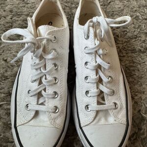 White Canvas Sneakers